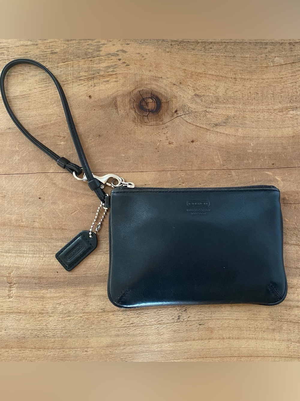 Vintage COACH Leather Clutch